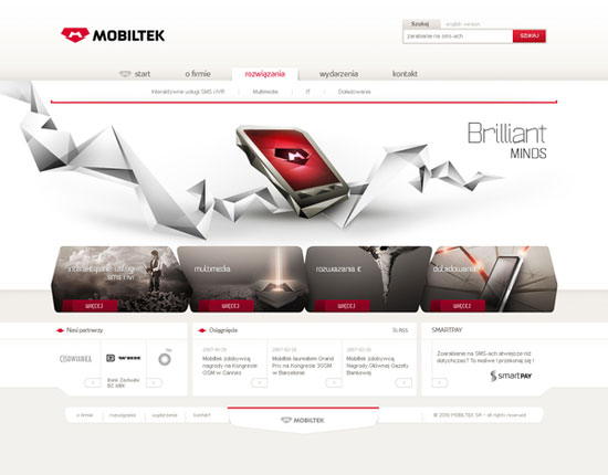 31款創(chuàng)意網(wǎng)頁(yè)布局設(shè)計(jì)（三） 游戲產(chǎn)品互聯(lián)網(wǎng)運(yùn)營(yíng)的視覺(jué)盛宴